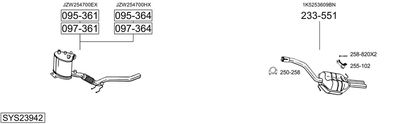 BOSAL SYS23942