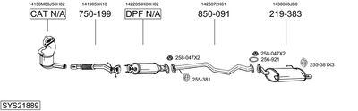 BOSAL SYS21889