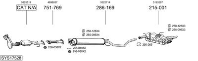 BOSAL SYS17528