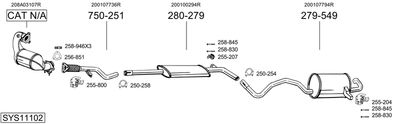 BOSAL SYS11102