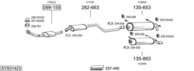 BOSAL SYS01423