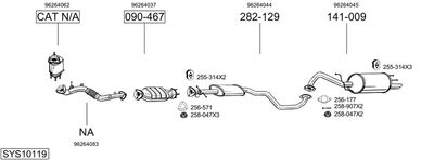 BOSAL SYS10119