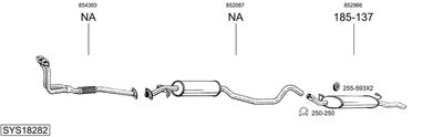 BOSAL SYS18282 BOSAL SYS18282