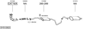 BOSAL SYS12923 BOSAL SYS12923