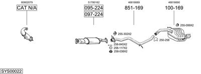 BOSAL SYS00022