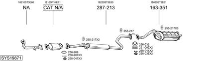 BOSAL SYS19871
