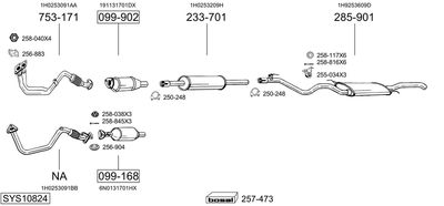 BOSAL SYS10824