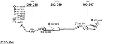 BOSAL SYS04984