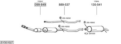 BOSAL SYS01027