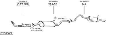 BOSAL SYS13667