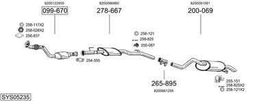 BOSAL SYS05235