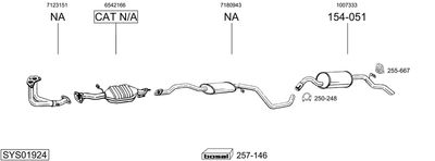 BOSAL SYS01924