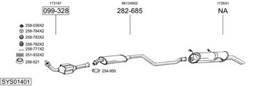 BOSAL SYS01401