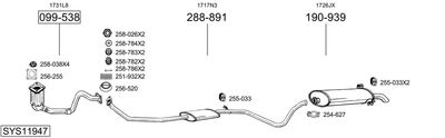 BOSAL SYS11947