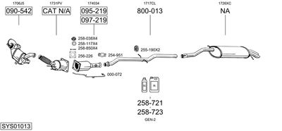BOSAL SYS01013