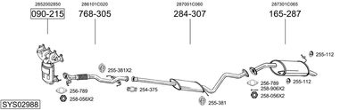 BOSAL SYS02988