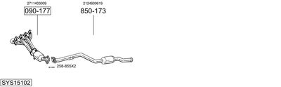 BOSAL SYS15102