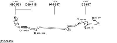 BOSAL SYS08565