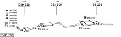 BOSAL SYS01355