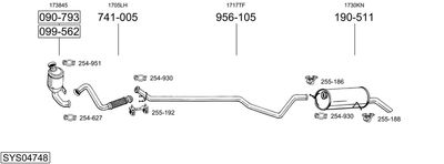 BOSAL SYS04748