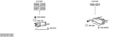 BOSAL SYS10130