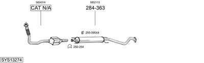 BOSAL SYS13274