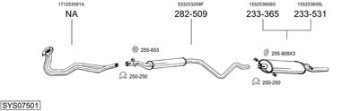 BOSAL SYS07501