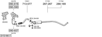 BOSAL SYS16617