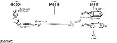 BOSAL SYS00927