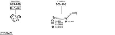BOSAL SYS29470 BOSAL SYS29470