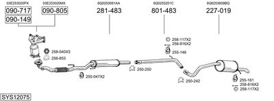 BOSAL SYS12075