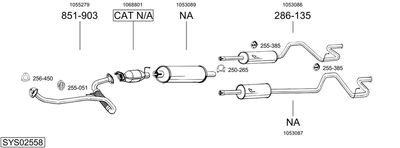 BOSAL SYS02558