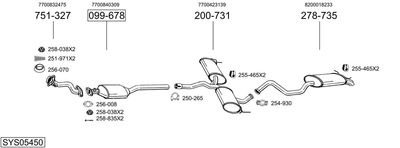 BOSAL SYS05450