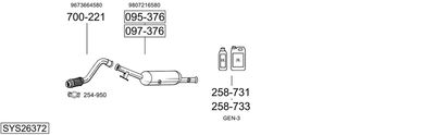 BOSAL SYS26372