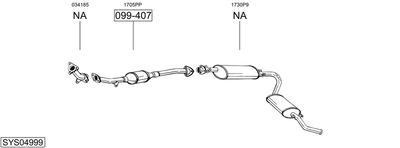 BOSAL SYS04999