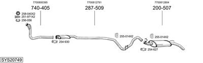 BOSAL SYS20749