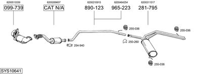 BOSAL SYS10641
