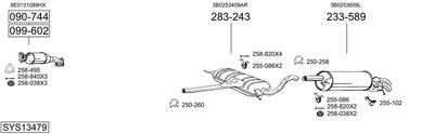 BOSAL SYS13479