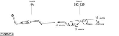 BOSAL SYS19835 BOSAL SYS19835