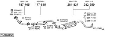 BOSAL SYS20458