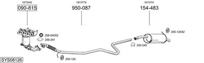BOSAL SYS08126