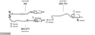 BOSAL SYS20485