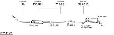 BOSAL SYS18531