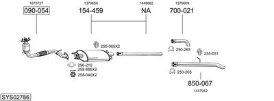 BOSAL SYS02786