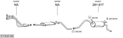 BOSAL SYS08168