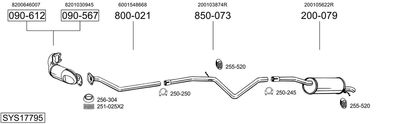 BOSAL SYS17795