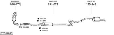 BOSAL SYS14890