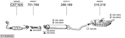 BOSAL SYS06052