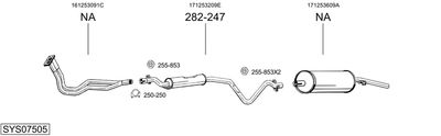 BOSAL SYS07505