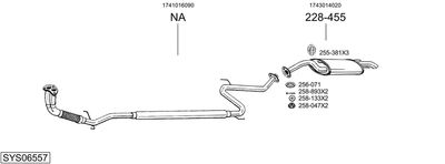 BOSAL SYS06557